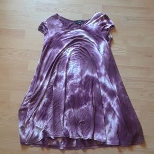 Tie dye flowy dress